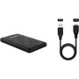 Tooq Caja Externa para HDD/SSD 2.5'' SATA USB 3.1 Gen 1 TQE-2500B Negro
